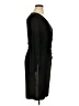 Chaps Solid Black Cocktail Dress Size XL - photo 4