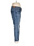 Express Solid Blue Jeans Size 14 - photo 4