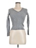 Nordstrom 100% Cashmere Gray Cashmere Pullover Sweater Size M - photo 1