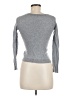Nordstrom 100% Cashmere Gray Cashmere Pullover Sweater Size M - photo 2