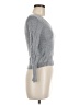 Nordstrom 100% Cashmere Gray Cashmere Pullover Sweater Size M - photo 4