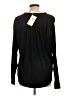 Splendid 100% Viscose Black Long Sleeve Blouse Size L - photo 2