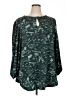Melissa McCarthy Seven7 100% Polyester Teal Long Sleeve Blouse Size 1X - photo 1