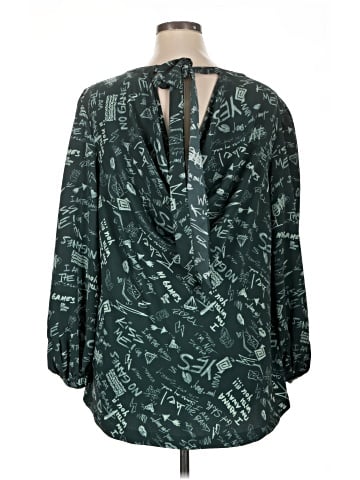 Melissa McCarthy Seven7 Long Sleeve Blouse (view 2)
