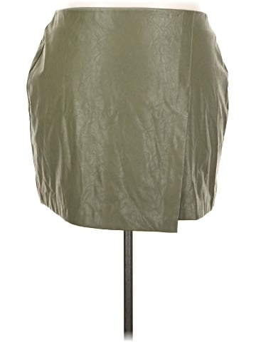 Bar III Faux Leather Skirt (view 1)