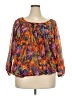 Cathy Daniels 100% Polyester Orange 3/4 Sleeve Blouse Size 3X - photo 1