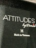 Attitudes by Renee Black Short Sleeve Top Size M - photo 7