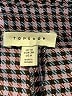 Topshop Checkered-gingham Blue Casual Pants Size 6 - photo 7