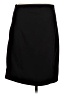 Daisy Fuentes Solid Black Casual Skirt Size L - photo 1