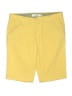Cailey 22 Solid Yellow Khaki Shorts Size 25 waist - photo 1