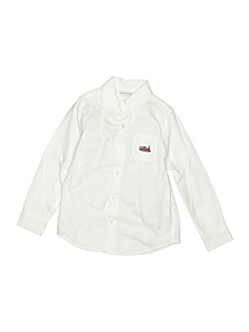 Janie and Jack Long Sleeve Button-Down Shirt (view 1)