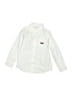 Janie and Jack 100% Cotton Solid Ivory Long Sleeve Button-Down Shirt Size 5 - photo 1