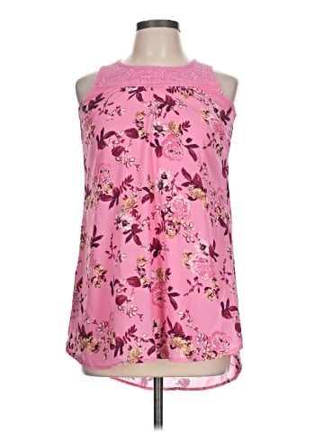 Eyeshadow Sleeveless Blouse (view 1)