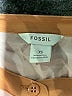 Fossil Color Block Orange 3/4 Sleeve Blouse Size XS - photo 7