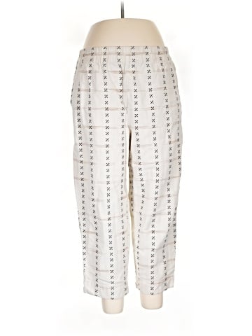 Madewell Jacquard Tapered Huston Pull-On Crop Pants (view 1)