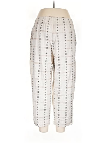 Madewell Jacquard Tapered Huston Pull-On Crop Pants (view 2)