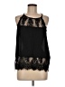 BB Dakota Black Sleeveless Blouse Size M - photo 1