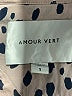 Amour Vert Polka Dots Gray Tan 3/4 Sleeve Blouse Size S - photo 7