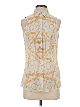 J. Mc Laughlin Sleeveless Button Down Shirt