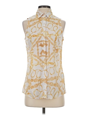 J. McLaughlin Sleeveless Button-Down Shirt (view 1)
