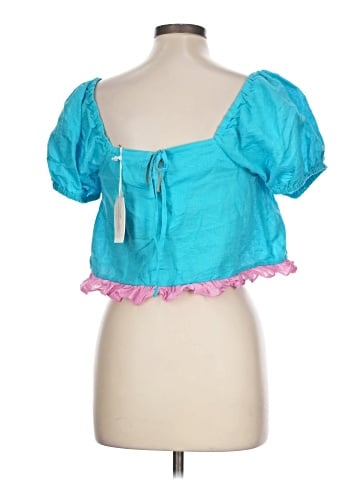 Assorted Brands Short Sleeve Blouse (view 2)