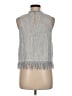 Mud Pie Blue Sleeveless Blouse Size M - photo 2