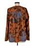Everleigh 100% Polyester Brown Long Sleeve Blouse Size M - photo 2