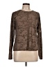 Splendid Brown Long Sleeve Top Size L - photo 1