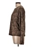 Splendid Brown Long Sleeve Top Size L - photo 5