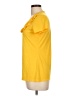 Zoe D. Yellow Short Sleeve T-Shirt Size L - photo 5