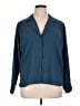 H By Halston 100% Polyester Blue 3/4 Sleeve Blouse Size XL - photo 1