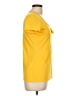 Zoe D. Yellow Short Sleeve T-Shirt Size L - photo 4