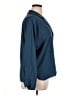 H By Halston 100% Polyester Blue 3/4 Sleeve Blouse Size XL - photo 4
