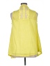 One World 100% Polyester Yellow Cardigan Size XL - photo 2