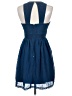 Francesca's 100% Polyester Blue Formal Skirt Size XS - photo 2
