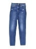 7 For All Mankind Solid Blue Jeans Size 12 - photo 1