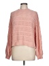 LC Lauren Conrad 100% Polyester Pink Pullover Sweater Size L - photo 1