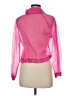 Love J 100% Polyester Pink Long Sleeve Top Size M - photo 2