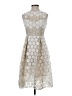 Shoshanna Silver Cocktail Dress Size 0 - photo 1