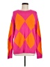 Halogen Argyle Pink Pullover Sweater Size M - photo 1