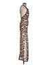 Free People 100% Polyester Graphic Brown Cocktail Dress Size S - photo 4