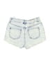 Topshop 100% Cotton Blue Denim Shorts Size 8 - photo 2