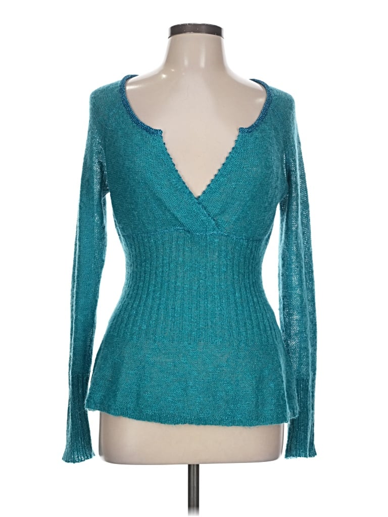 Pre-owned Armani Exchange Pullover Sweater In Teal