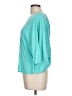 Assorted Brands Teal Blue 3/4 Sleeve Top Size L - photo 5