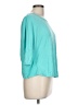 Assorted Brands Teal Blue 3/4 Sleeve Top Size L - photo 4