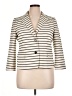 Ann Taylor Stripes Ivory Blazer Size 14 - photo 1