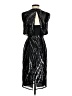 BCBGMAXAZRIA 100% Polyester Metallic Black Cocktail Dress Size 2 - photo 2