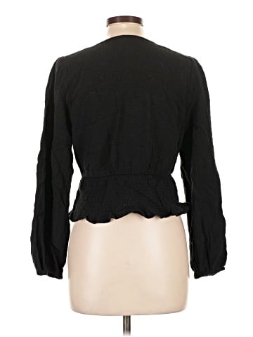 Madewell Lightspun Julianne Smocked-Waist Top (view 2)