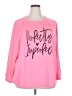 Unbranded 100% Polyester Pink Sweatshirt Size 5X - photo 1