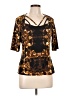 Bold Elements Gold 3/4 Sleeve T-Shirt Size L - photo 1